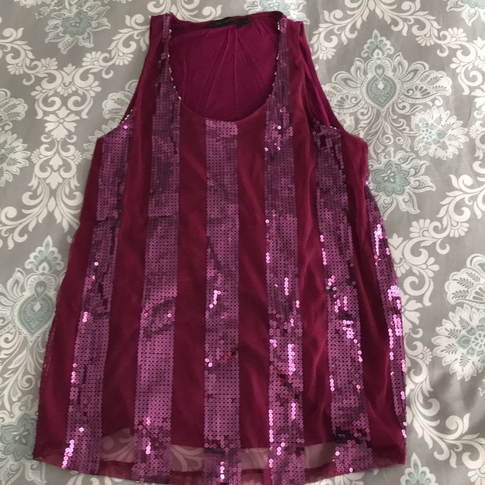 Sequins tank